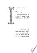 Primera crónica general de España