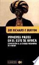 Libro Primeros pasos en el este de África