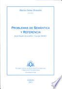 Libro Problemas de semántica y referencia