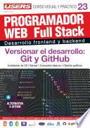 Libro PROGRAMACION WEB Full Stack 23 - Versionar el desarrollo: Git y GitHub