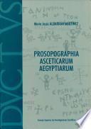 Libro Prosopographia asceticarum aegyptiarum