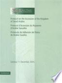 Libro Protocol on the Accession of the Kingdom of Saudi Arabia: Volume 3