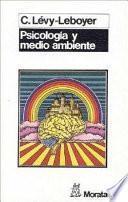 Libro Psicología y medio ambiente