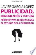 Libro Publicidad, comunicación y cultura