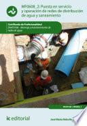 Libro Puesta en servicio y operación de redes de distribución de agua y saneamiento. ENAT0108