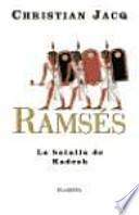 Libro Ramsés. La batalla de Kadesh