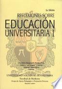 Libro Reflexiones Sobre Educación Universitaria II