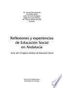 Reflexiones y experiencias de educación social en Andalucía
