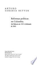 Libro Reformas políticas en Colombia