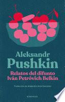 Libro Relatos del difunto Iván Petróvich Belkin