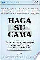 Libro Resumen de haga su cama