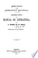 Resumen historico de la literatura española ...