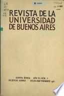 Revista de la Universidad de Buenos Aires
