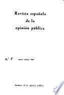 Revista española de la opinión pública