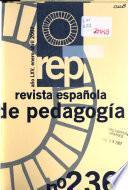 Revista española de pedagogía