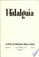 Revista Hidalguía número 119. Año 1973