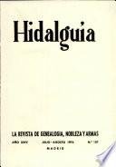 Revista Hidalguía número 137. Año 1976
