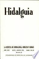Revista Hidalguía número 148-149. Año 1978