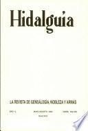 Revista Hidalguía número 292-293. Año 2002