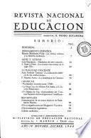 Revista nacional de educación. Noviembre-Diciembre 1944