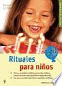 Libro Rituales para niños