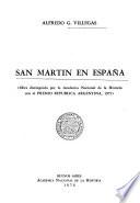 San Martín en España