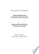 Libro Seis Semiólogs en busca del lector