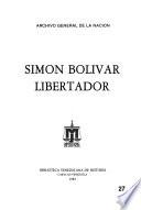 Simón Bolívar, Libertador