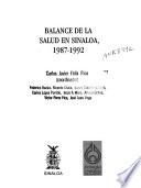 Sinaloa 1987-1992: Balance de la salud en Sinaloa, 1987-1992