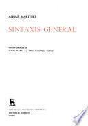 Sintaxis general