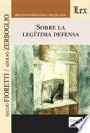 Libro Sobre la legítima defensa