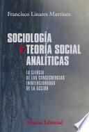 Sociología y teoría social analíticas