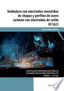 Libro Soldadura con electrodos revestidos de chapas y perfiles de acero carbono con electrodos de rutilo
