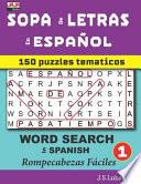 Libro Sopa de Letras En Español (Word Search in Spanish)