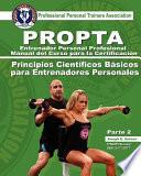 Libro Spanish Professional Personal Trainers Certification course manual