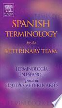 Libro Spanish Terminology for the Veterinary Team