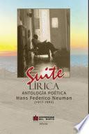 Libro Suite lírica Antología poética - Hans Federico Neuman (1917-1992