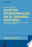 Sujetos pronominales en el español porteño