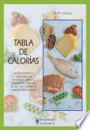 Libro Tabla de calorías