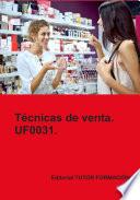 Libro Técnicas de venta. UF0031.
