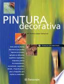Libro Técnicas Decorativas. Pintura decorativa