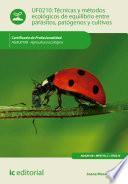 Libro Técnicas y métodos ecológicos de equilibrio entre parásitos, patógenos y cultivos. AGAU0108