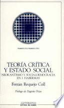 Teoría crítica y estado social