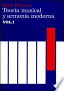 Libro Teoría musical y armonía moderna