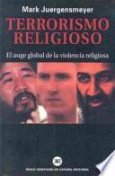 Libro Terrorismo religioso