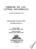 Torreón en las letras nacionales