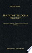 Libro Tratados de lógica (Órganon) I