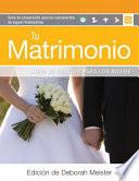 Libro Tu Matrimonio