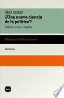 Libro ¿Una Nueva ciencia de la política?