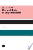 Una sociología de la globlalización